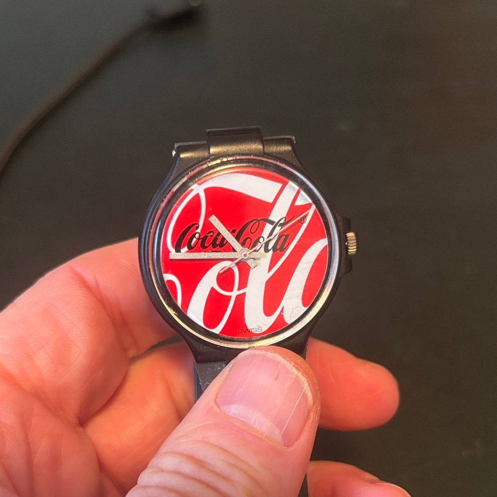Coca Cola Red and Black Smartwatch